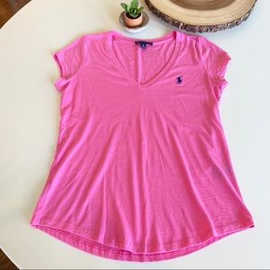 Ralph Lauren V Neck T - So Soft! 💘. NWOT